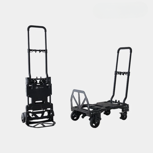 CargoFlex 2 em 1™: Força para carregar, leve para guardar.